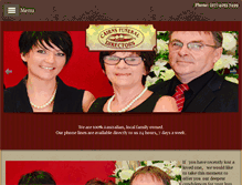 Tablet Screenshot of cairnsfuneraldirectors.com.au